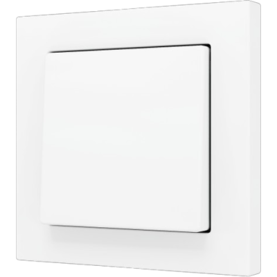 ZENNIO ZS551PB1MW ZS55. Simple Soft push button for 1 binary input 5