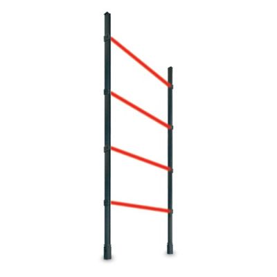 ELMO LK-IR4V2 Indoor/outdoor 4-beam IR barrier, height 1120 mm