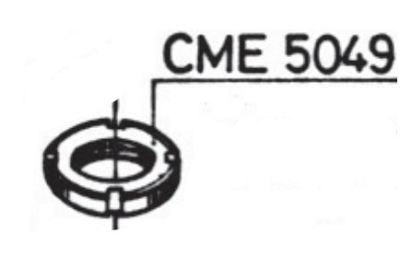 RIB CME5049 Ghiera d/bloccaggio R-60 fos.m