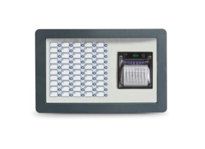 INIM INCENDIO FPMLEDPRN-G Modulo frontale dotato di 50 LEDs a tre colori programmabili e stampante termica