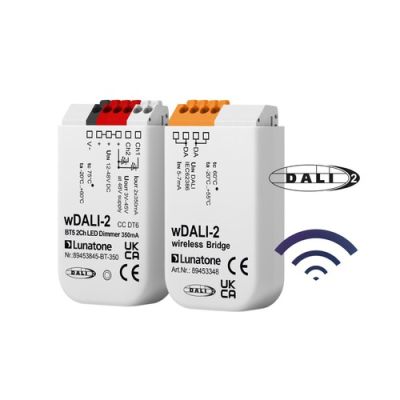 LUNATONE 89453844-BT-350 wireless dimmer: WDALi-2 1Ch LED constant current
