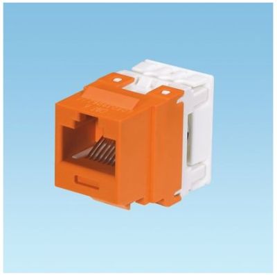 PANDUIT NK688MOR NK Cat 6 punchdown jack module - Orange