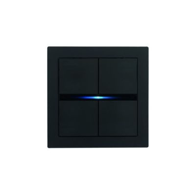 EELECTRON PO71A01PL-3 PLATE 71 PLASTIC PAINTED BLACK
