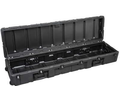 GT LINE ER17338-187.BEW 173 cm long suitcase, black, empty, lid with c