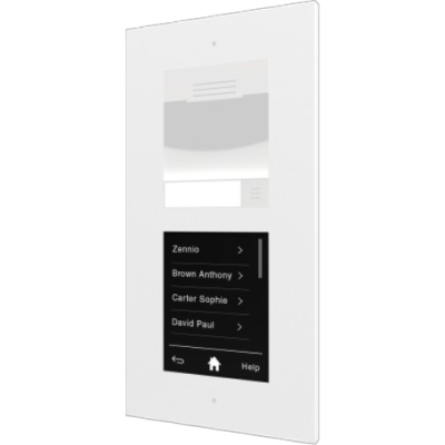 ZENNIO ZVP-TOUCHD GetFace IP - Touch display Weight 280g. Dimensions