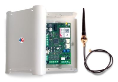 AVS ELECTRONICS 1170129 Interface and telephone dialer on bidirectional LTE/4G networks in a container