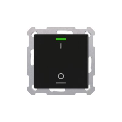 MDT RF-TAL55T106.01S RF KNX+ Taster Light 55 1T, Secure, , +T, nero op.
