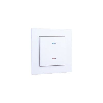 WEINZIERL 5519 Single Rocker White with State Indicator