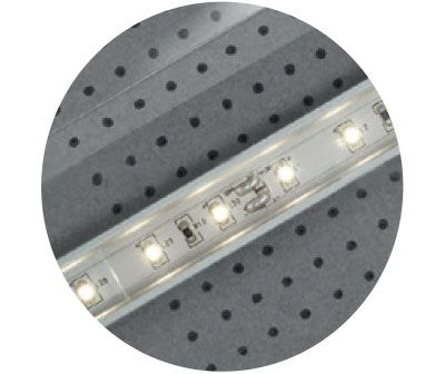 LEDCO PR830 SCHERMO TRASPARENTE 30 MM 2MT.