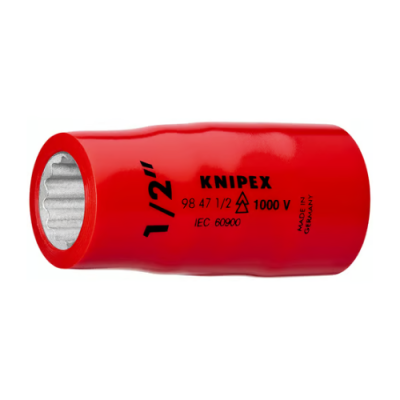 KNIPEX 98 47 3/4 POLLICE 1/2 Inch Hex Screw Socket