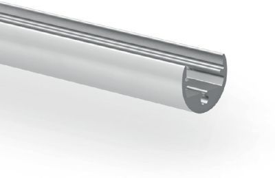 LEDCO PR118 PROFILO SUPERFICE 8 MM TONDO 2 MT. ANODIZZATO