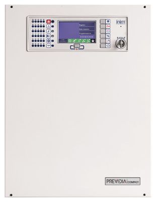 INIM FIRE PREVIDIA-C050LD Analog addressed fire alarm control unit equipped with 1 LOOP - max 64 addresses - Dark Gray color
