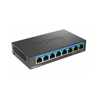D-LINK DMS-108 8-Port Multi-Gigabit Unmanaged Switch - 8 x 10/100