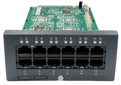 AVAYA 700431778 IP OFFICE IP500 EXTENSION CARD PHONE 2