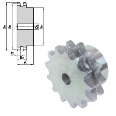 ALLMATIC 64100128 PIGNONE 10 DENTI X TECNO CAT/PRAKT