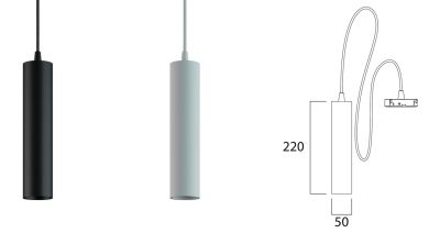 LEDCO MGS10LBN/BI SOSPENSIONE MAGNETICA 48V 10W 4000K BIANCO