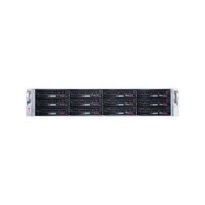 HANWHA 2U12BAYSERVER80TBRAW 2U 12 Bay Hot-swap Rackmount Server