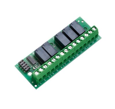 ELKRON FIRE 80SC9810121 MR404 Modulo uscita opzionale a 4 relè per centrale C404