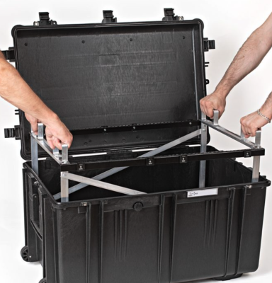 GT LINE 7641.B.15U Waterproof rack rack system 15 modules 19 inch