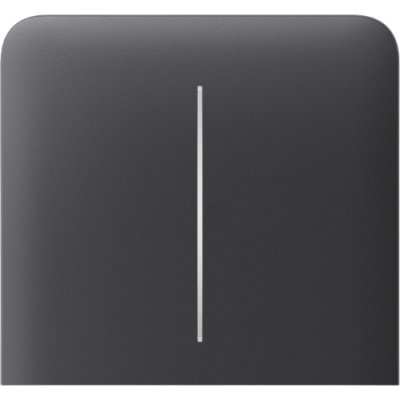 AJAX 83437 SideButton (2-gang) vertical [55] ASP graphite