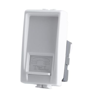MAPAM 523B Joy 523B White Telephone Socket