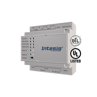 INTESIS INBACMBM1000200 Modbus TCP&amp;RTU Master to BACnet IP&amp;MSTP Server Gate