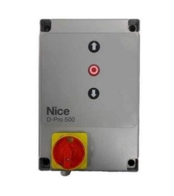 NICE DPRO500 Control unit for a 230 Vac, 2.2 kW single-phase motor, or for a 400 Vac, 2.2 kW 