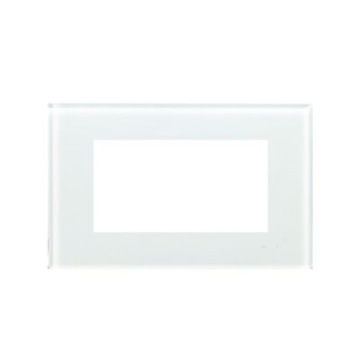 EELECTRON PS45B04GL-1 PLACCA 4M - STANDARD 45 - VETRO BIANCO LUCIDO (CON