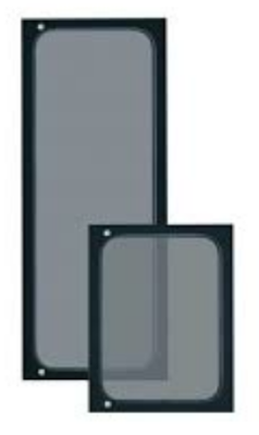 PASO P5716 Front window door (16 U rack)