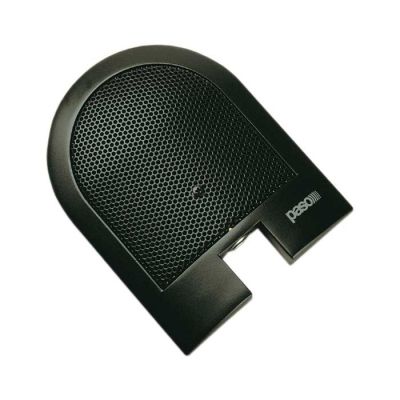 PASO MC102-N Ultra-flat surface microphone, hemicardioid, black