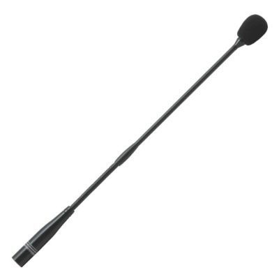 PASO MC265 Microfono elettrete con stelo flessibile alla base, lungo 42 cm