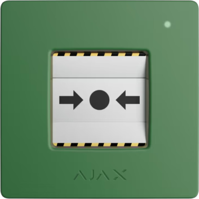 AJAX 87639 Manual Call Point (Green) (8EU) ASP green