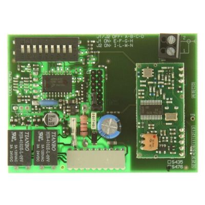 CARDIN RSS476200 Ricevitore a scheda bicanale (12/24Vac-dc)