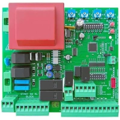 NOLOGO START-S6BL* control unit for 1/2mot 230Vac with rall+amperom, pred.
