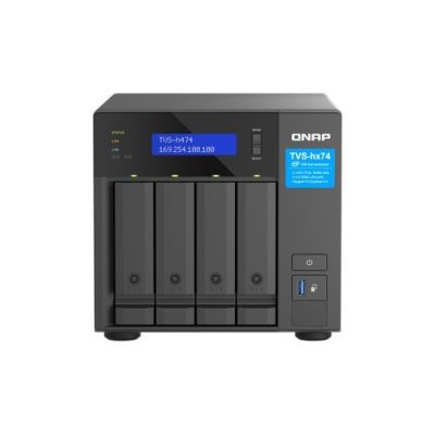 QNAP TVS-H474-PT-8G 4-BAY QUTS HERO NAS 4GB