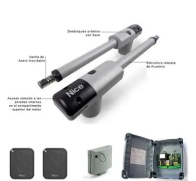 NICE TOO3000KLT Kit Automazione Cancelli A Battente Ante 3m