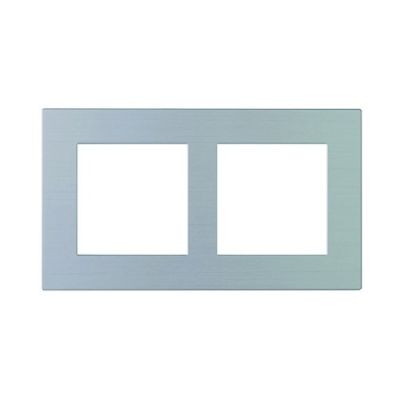 EELECTRON PO55A55MT-SH 2X55 METAL SILVER DOUBLE PLATE