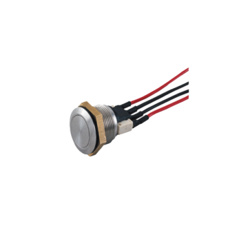 CDVI BNONFCAB Pulsante antivandalo in acciaio inox cablato 19mm