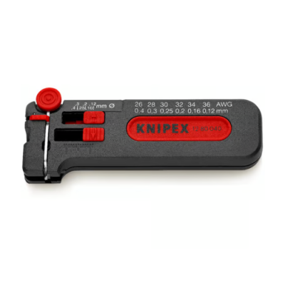 KNIPEX 12 80 040 SB Mini version cable stripper