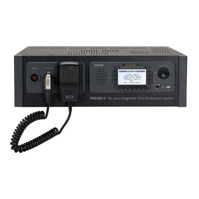 PASO PA8506-V Sistema integrato di evacuazione vocale - 6 zone