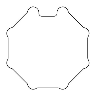 NICE 230.360001 Octagonal 60 wheel + crown