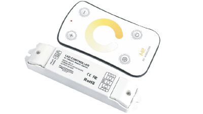 LEDCO CT900 CENTRALINA E TELECOMANDO RF BIANCO DINAMICO