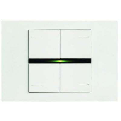 EELECTRON PO71A03RP-1 PLATE 71 - LITE PLASTIC - WHITE - 3 MODULES
