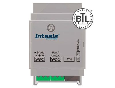 INTESIS INSTCMBG0080000 BACnet IP and MS/TP client or Modbus TCP and RTU master on ST Cloud - 8 devices