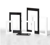 LINGG-JANKE 88012 FRAME-APPLE Apple iPad 2 / 3 / 4  nero