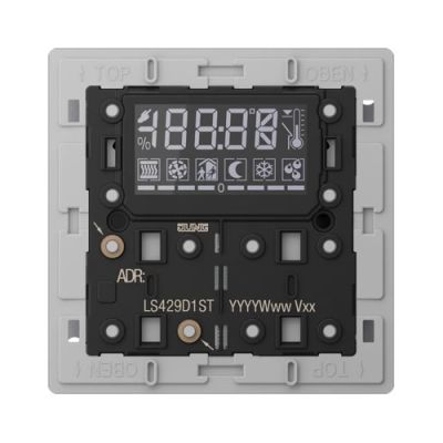 JUNG LS429D1ST Controller ambientale KNX compatto, con display e