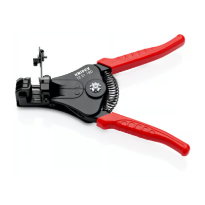 KNIPEX 12 21 180 Cable stripper with shaped blades