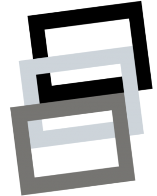 MDT VCB-07SW.04 VCB-07SW.04: black glass cover frame