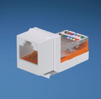 PANDUIT NK5E88MWHY NK Cat 5e leadframe jack module - White