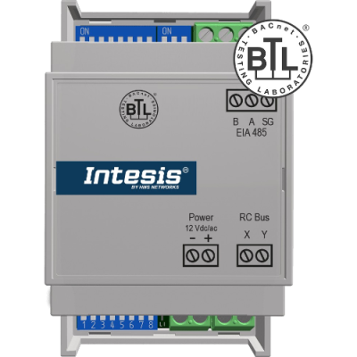 INTESIS IN485MHI001R000 Mitsubishi Heavy Industries FD and VRF systems at BACnet MS/TP interface - 1 unit